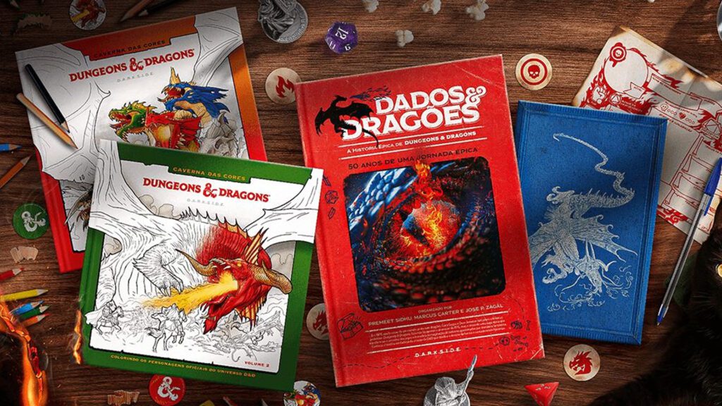DarkSide Books celebra 50 anos de Dungeons & Dragons