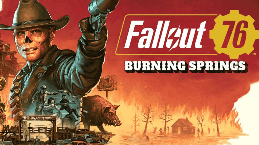 Atualização Burning Springs traz novidades para Fallout 76