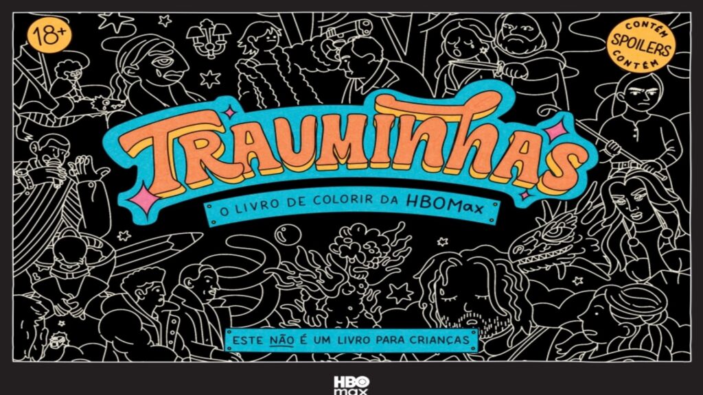 “Trauminhas” é o novo livro de colorir da HBO Max