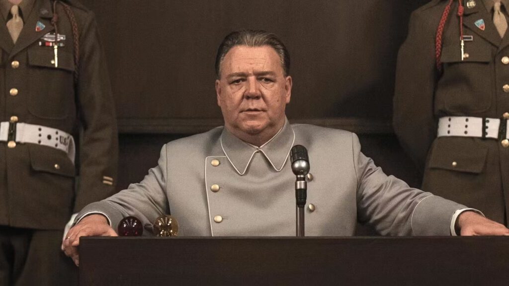 Rami Malek e Russell Crowe estrelam “Nuremberg”, o novo drama sobre a Segunda Guerra Mundial