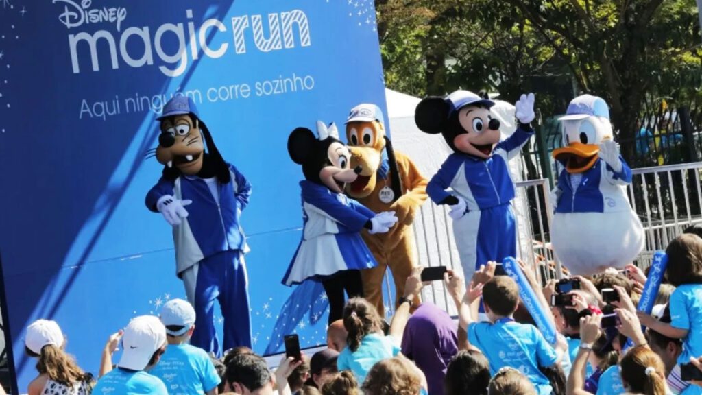 Disney Magic Run segue em 2026 com etapas em quatro cidades brasileiras