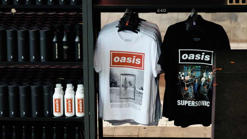 Oasis Live ’25: fan store oficial segue aberta até 26/11