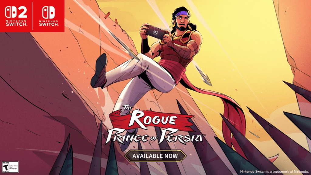 The Rogue Prince of Persia já está disponível para Nintendo Switch e Switch 2