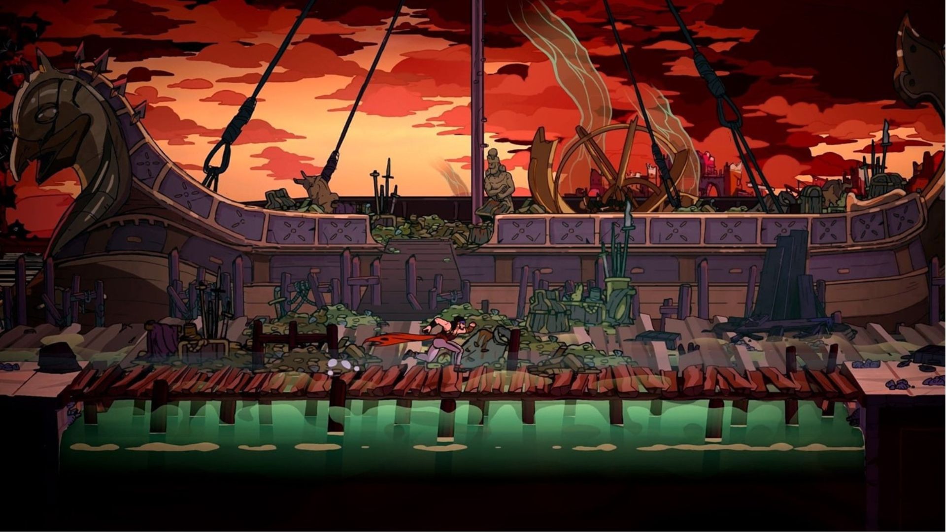 Gameplay The Rogue Prince of Persia para Switch