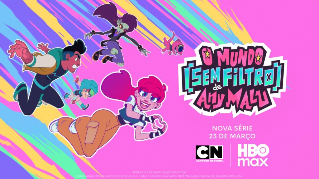 HBO Max e Cartoon Network anunciam estreia de nova animação O Mundo [Sem Filtro] de Any Malu