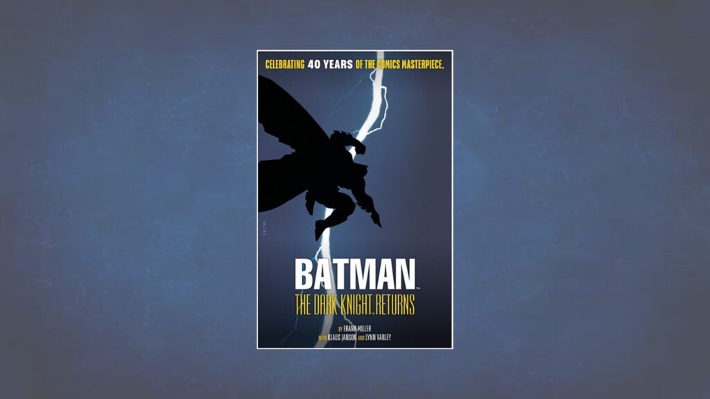 A DC comemora os 40 anos de Batman – O Cavaleiro das Trevas