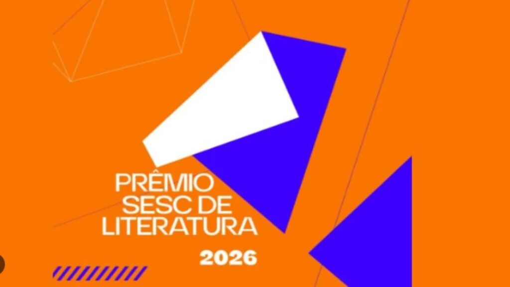Inscrições abertas do Prêmio SESC de Literatura 2026