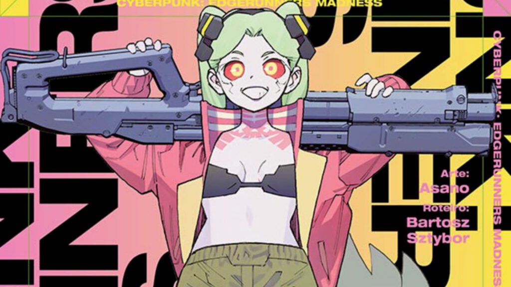 Mangá de Cyberpunk é caótico e divertido numa mesma proporção
