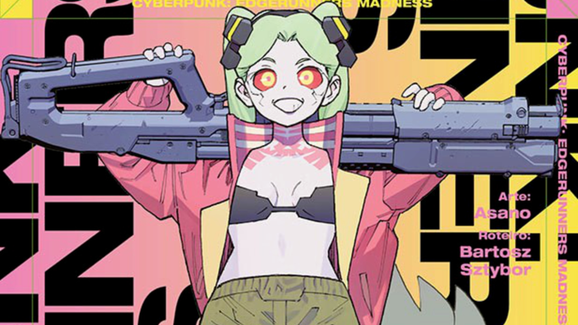 Mangá de Cyberpunk é caótico e divertido numa mesma proporção