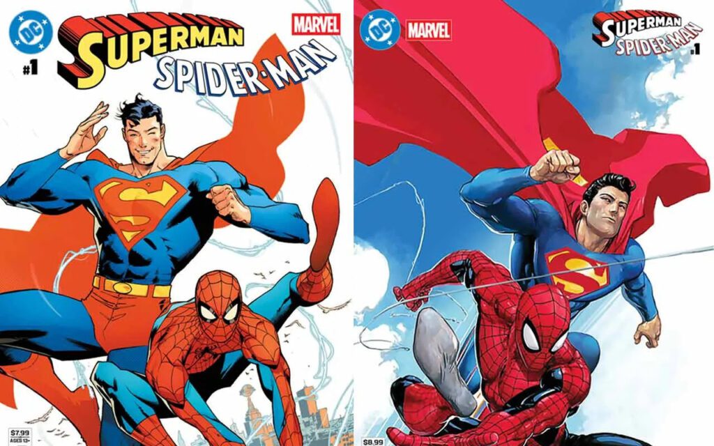HQ Superman/Homem-Aranha ganha a sua primeira edição