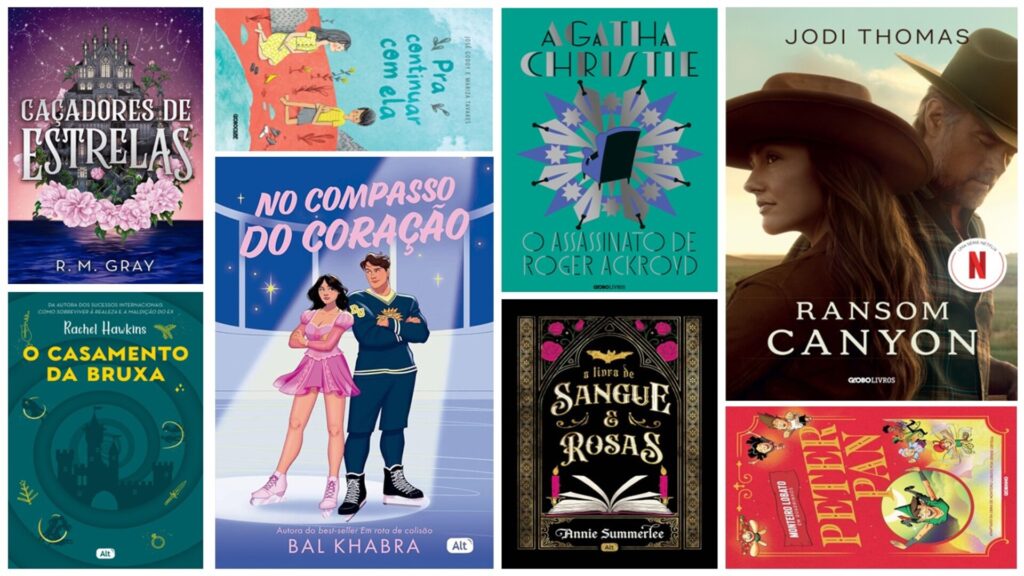Confira os lançamentos da Globo Livros em março/26