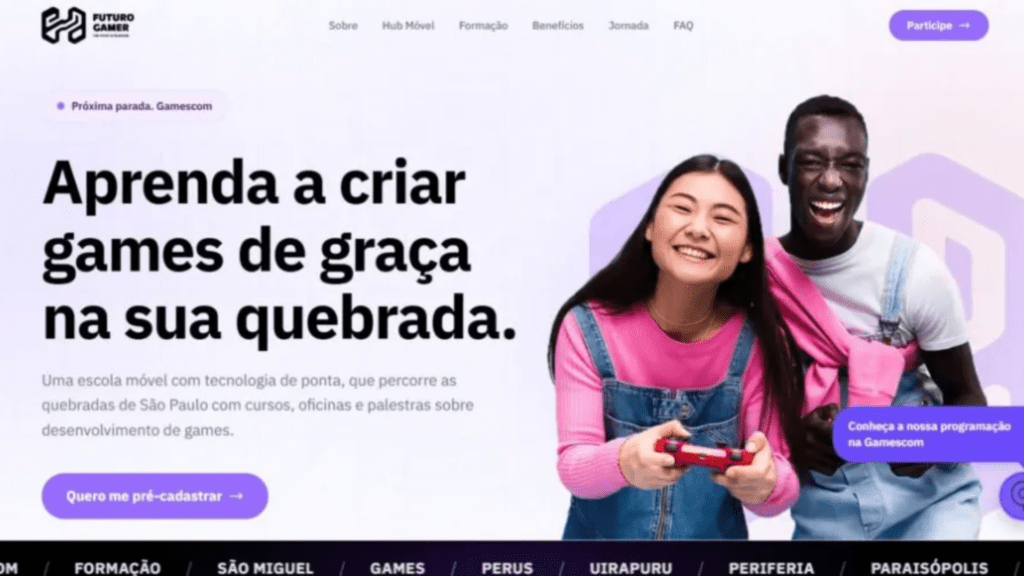 Futuro Gamer na periferia