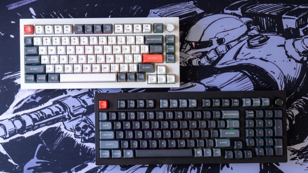Keychron lança teclados Ultra 8K com bateria de longa duração e polling sem fio aprimorado