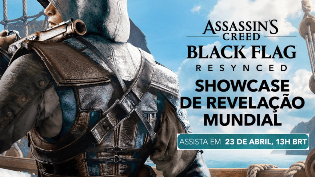 Assassin’s Creed: Black Flag Resynced será revelado no dia 23 de abril