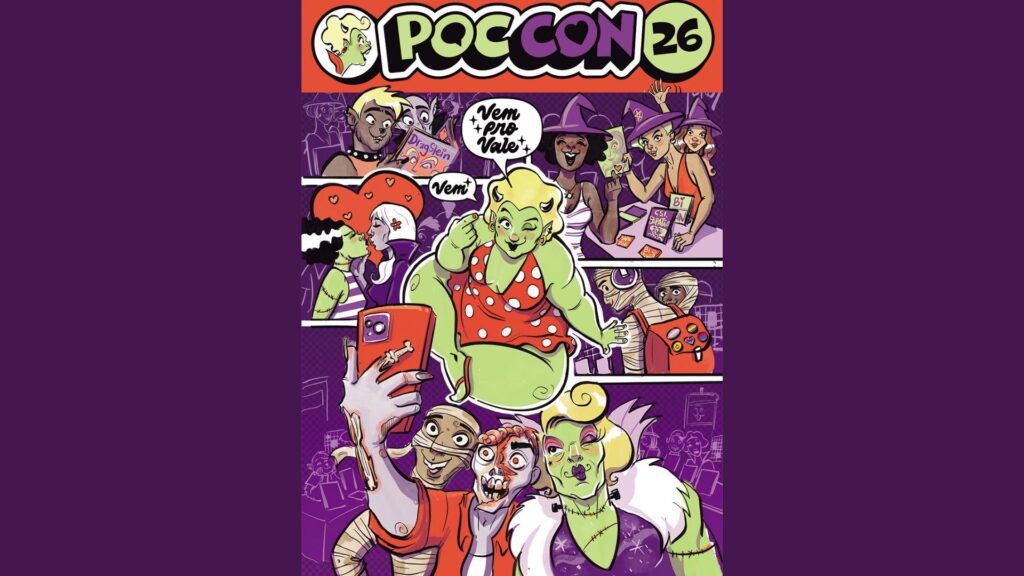 Pôster oficial da Poc Con 2026