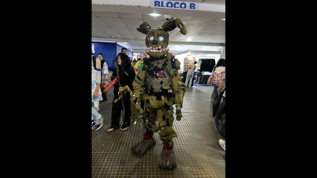 Cosplay de Five Nights at Freddy's.