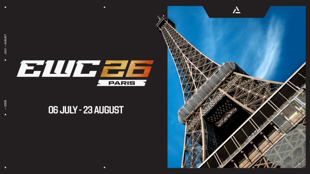 Esports World Cup 2026 terá Paris como sede oficial do torneio