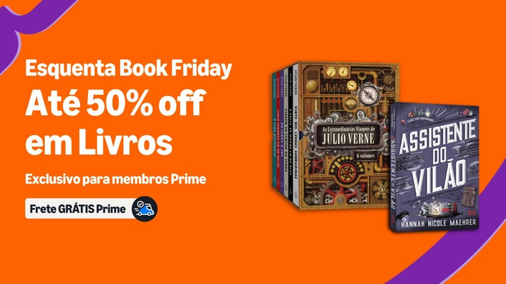 Cartaz de esquenta da Book Friday 2026