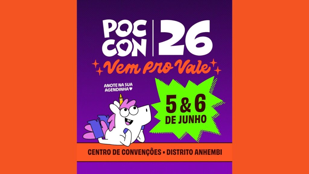 Poc Con 2026 divulga a programação completa; confira os destaques