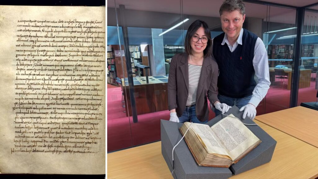 Manuscrito com poema inglês antigo é descoberto em Roma
