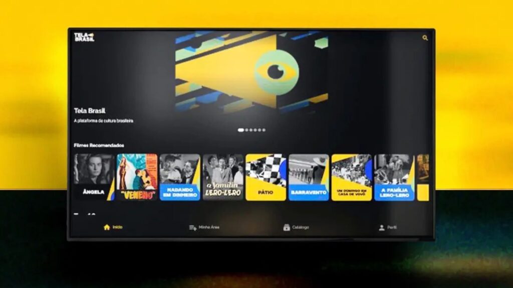 Governo federal lança o Tela Brasil, plataforma de streaming nacional e gratuita