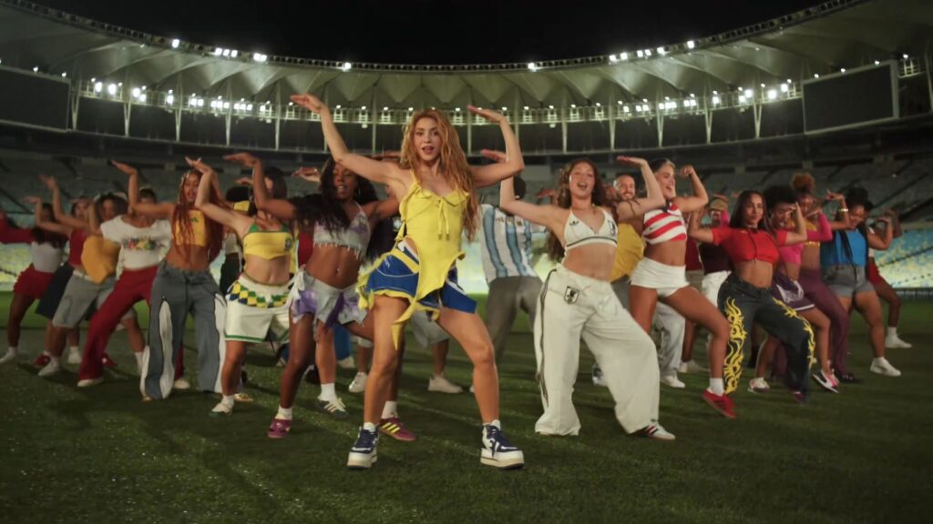 Shakira anuncia música para a Copa do Mundo 2026 com vídeo no Maracanã