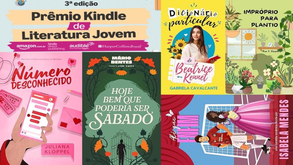 Confira os finalistas do 3º Prêmio Kindle de Literatura Jovem