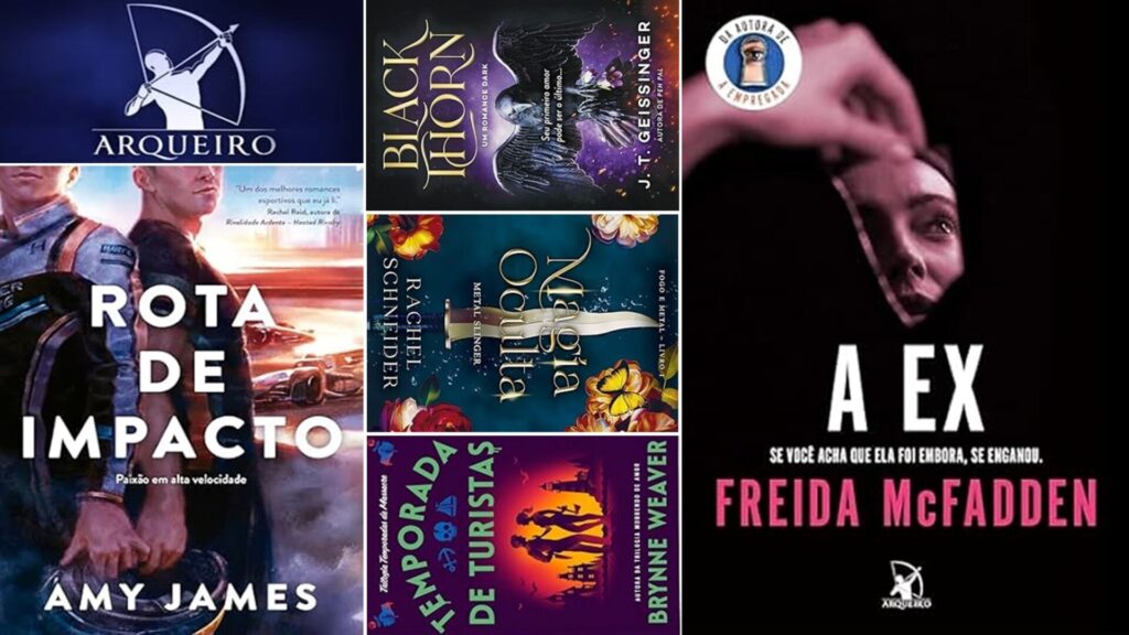 Confira os lançamentos de maio da editora Arqueiro