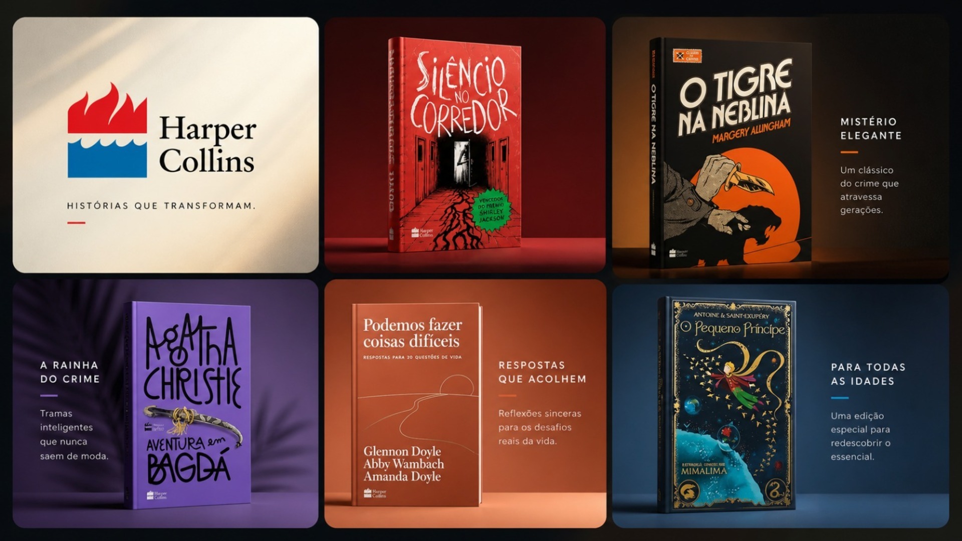 Confira os próximos lançamentos da HarperCollins Brasil