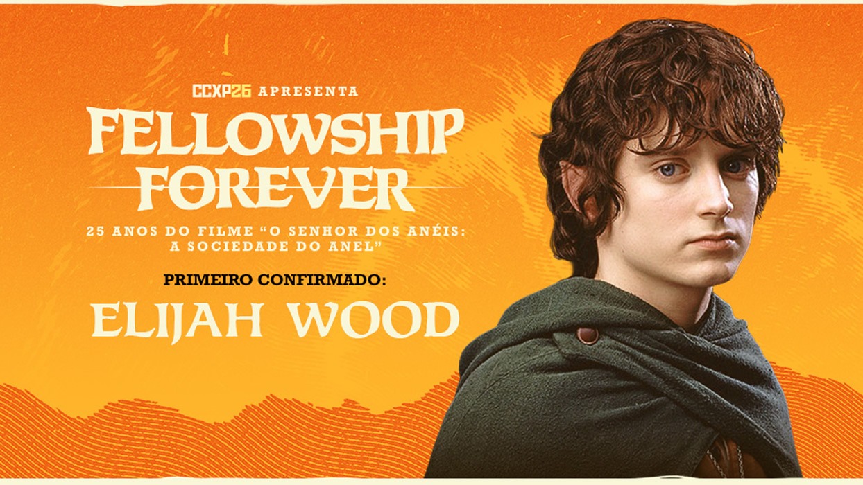 Elijah Wood é confirmado na CCXP26