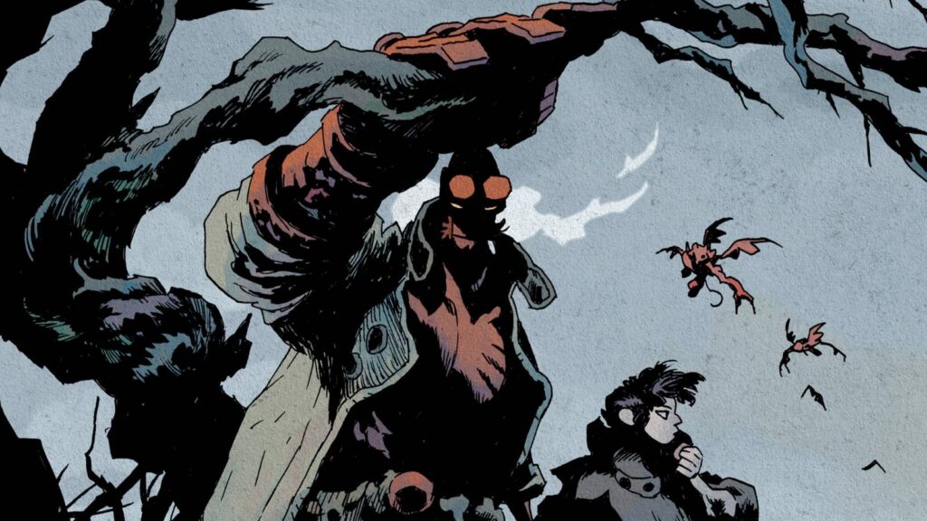 Hellboy retorna ao Inferno em nova HQ de Mike Mignola com arte de Cyrille Pomés