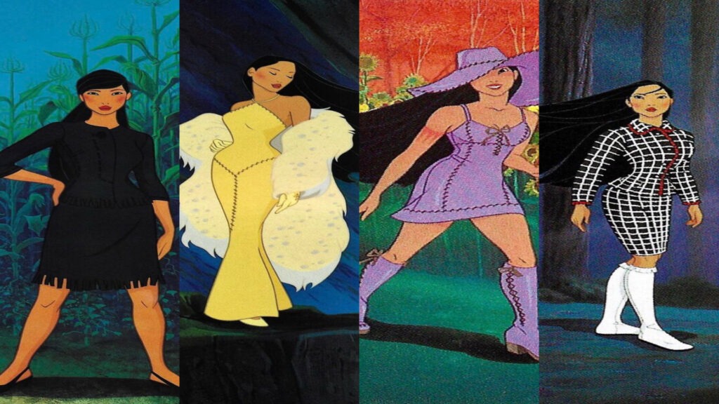 Disney colocou Pocahontas na alta-costura em 1995