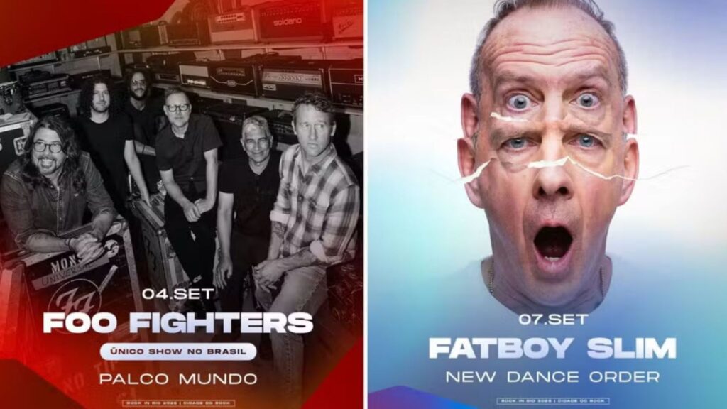 O Rock in Rio traz diversas atrações para a agenda de shows internacionais de 2026.
