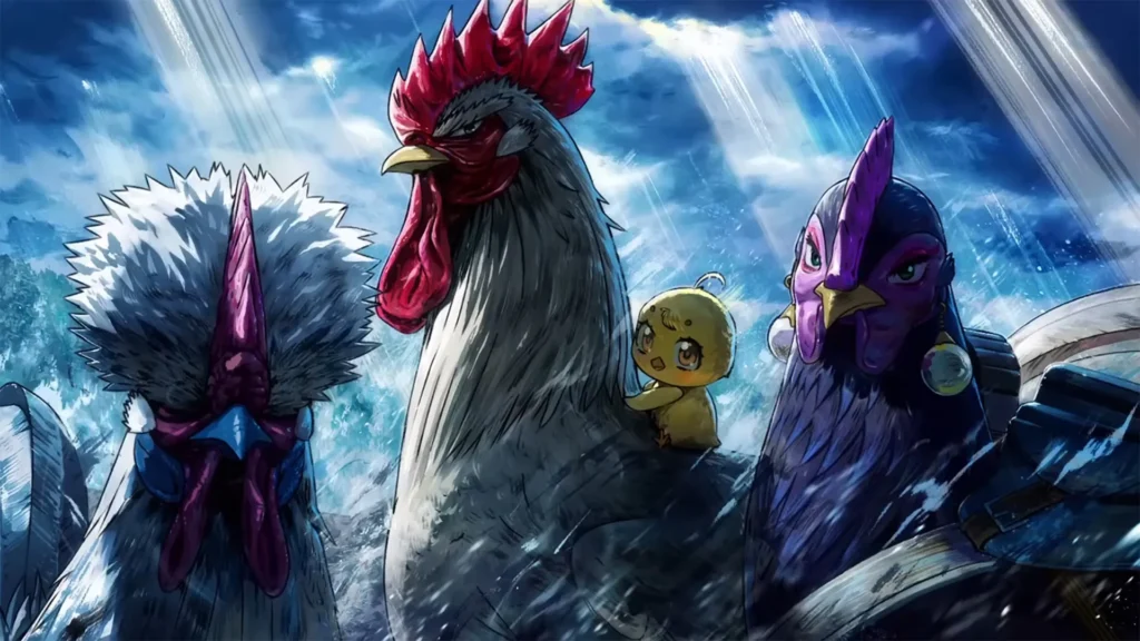 Rooster Fighter é o anime de comédia e ação que merece sua atenção