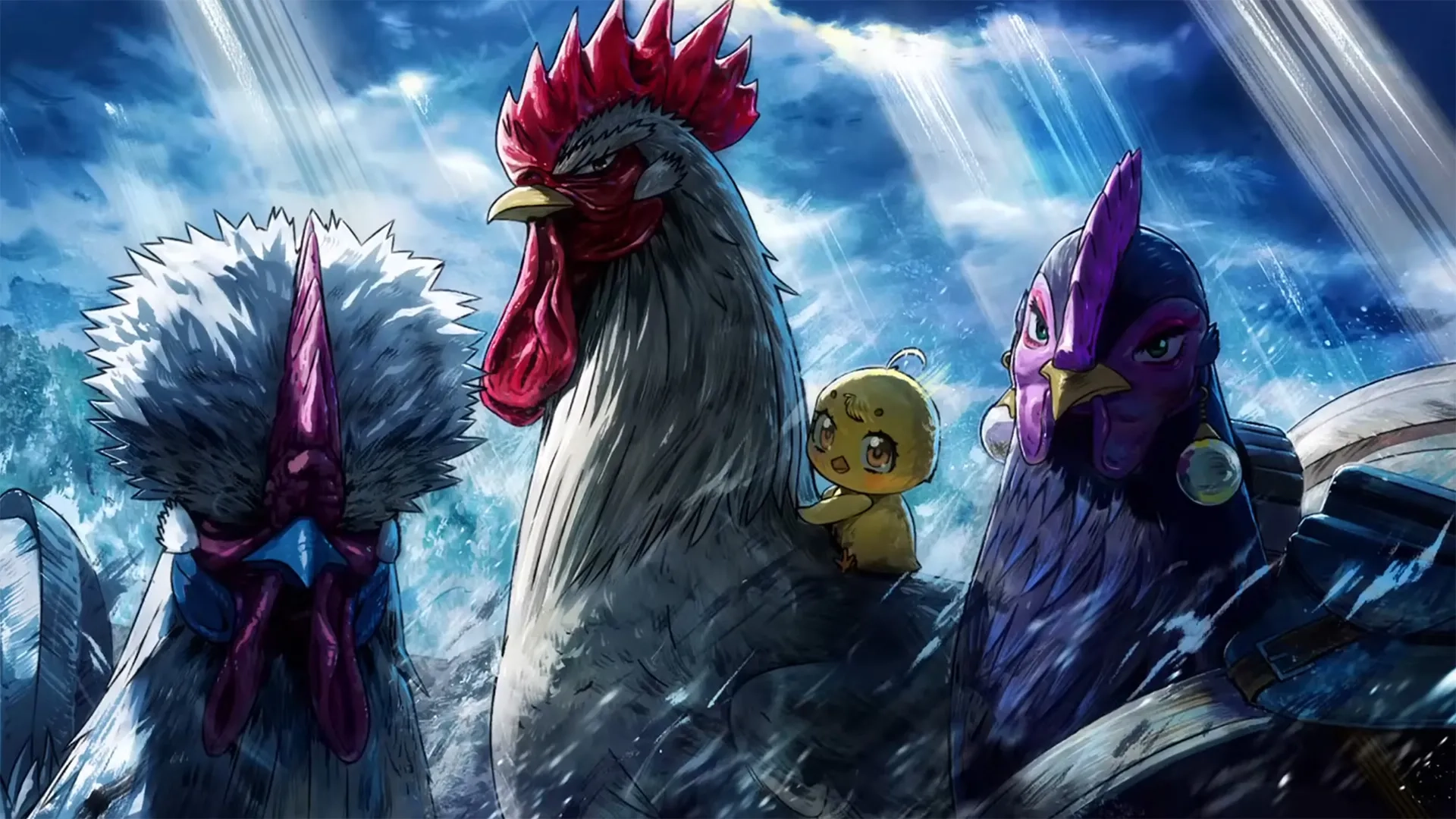Rooster Fighter é o anime de comédia e ação que merece sua atenção