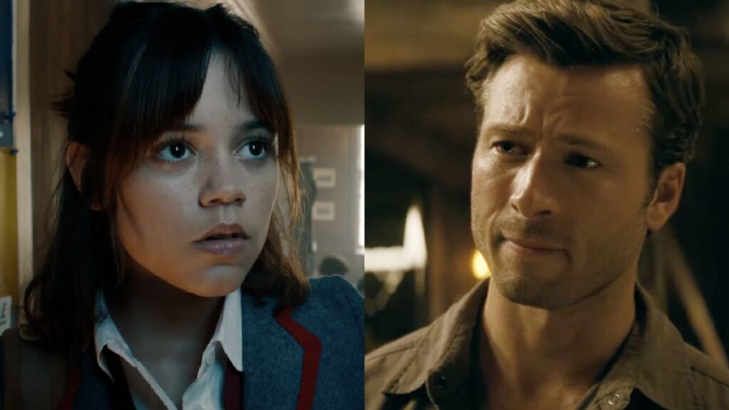 Filme com Jenna Ortega e Glen Powell ganha data de estreia em 2027