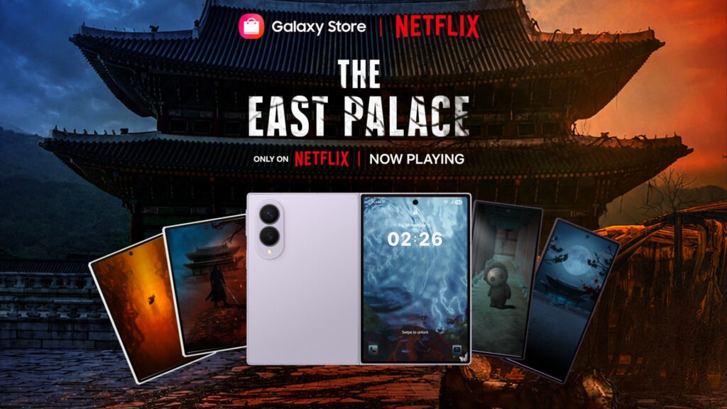 Samsung e Netflix celebram o lançamento da série Galaxy Z Fold8