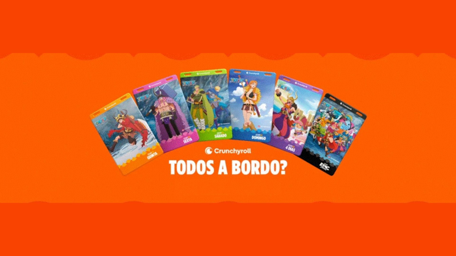 Credenciais da CCXP 26 inspiradas em One Piece