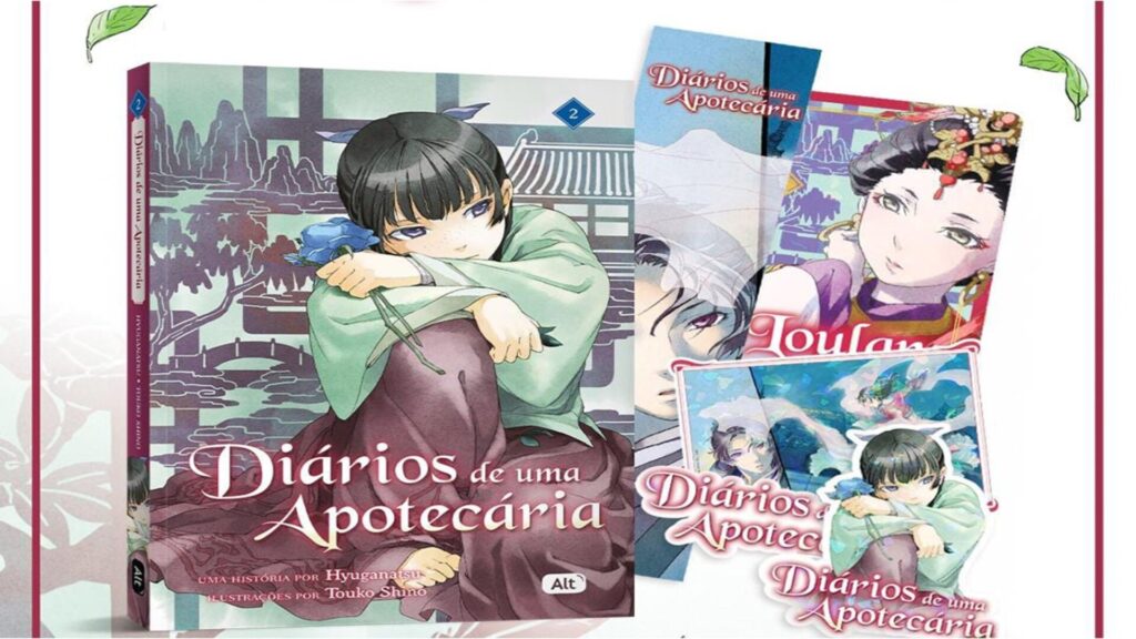 Alt anuncia abertura da pré-venda do light novel Diários de uma Apotecária 2