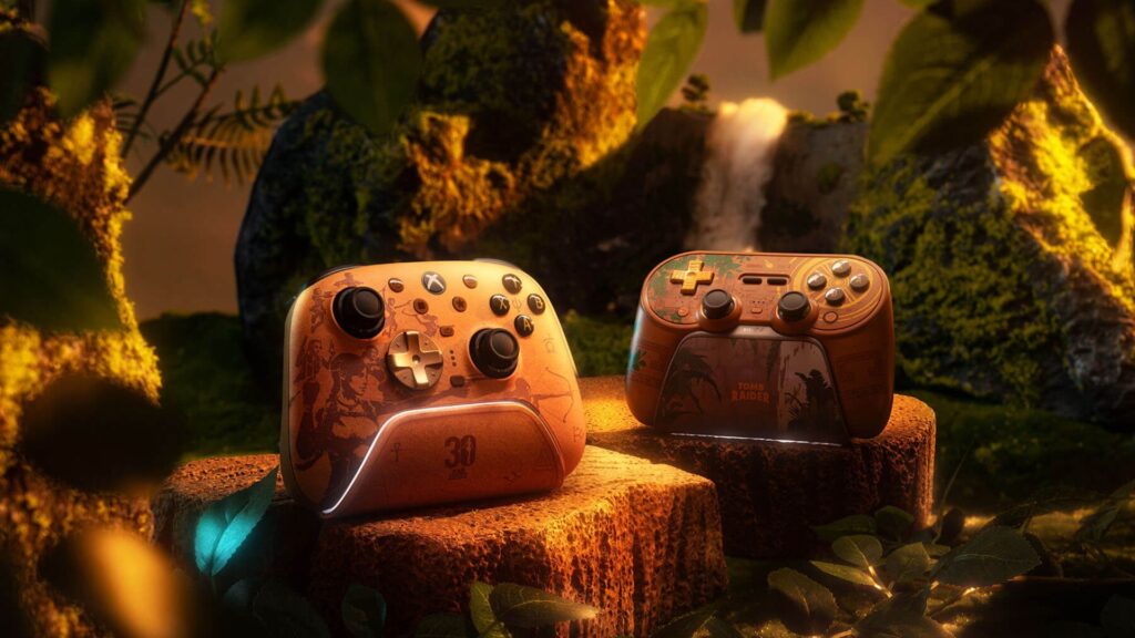 Tomb Raider celebra 30 anos com controles especiais da 8BitDo