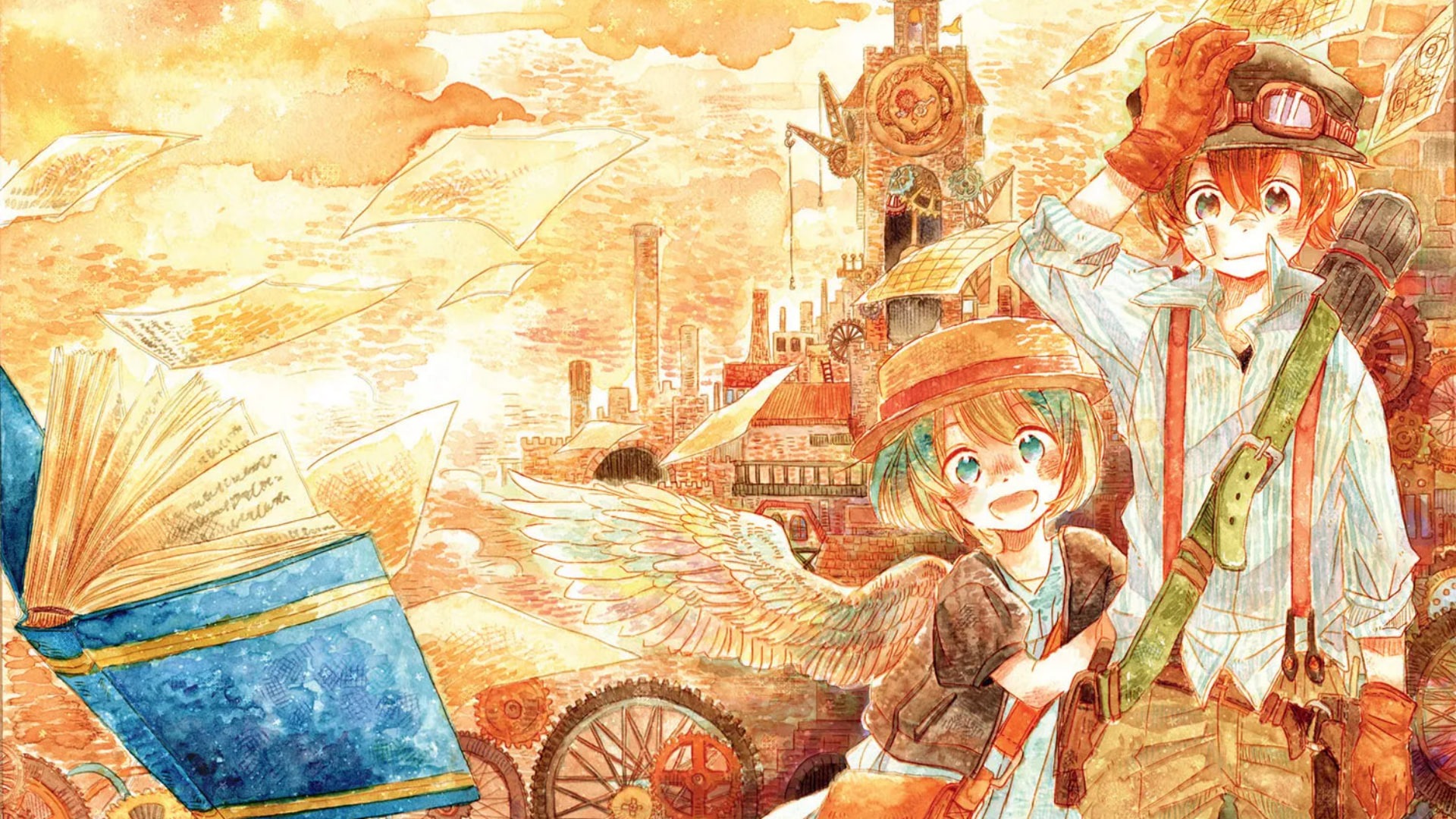 Beyond the Clouds une estética steampunk a uma história cativante