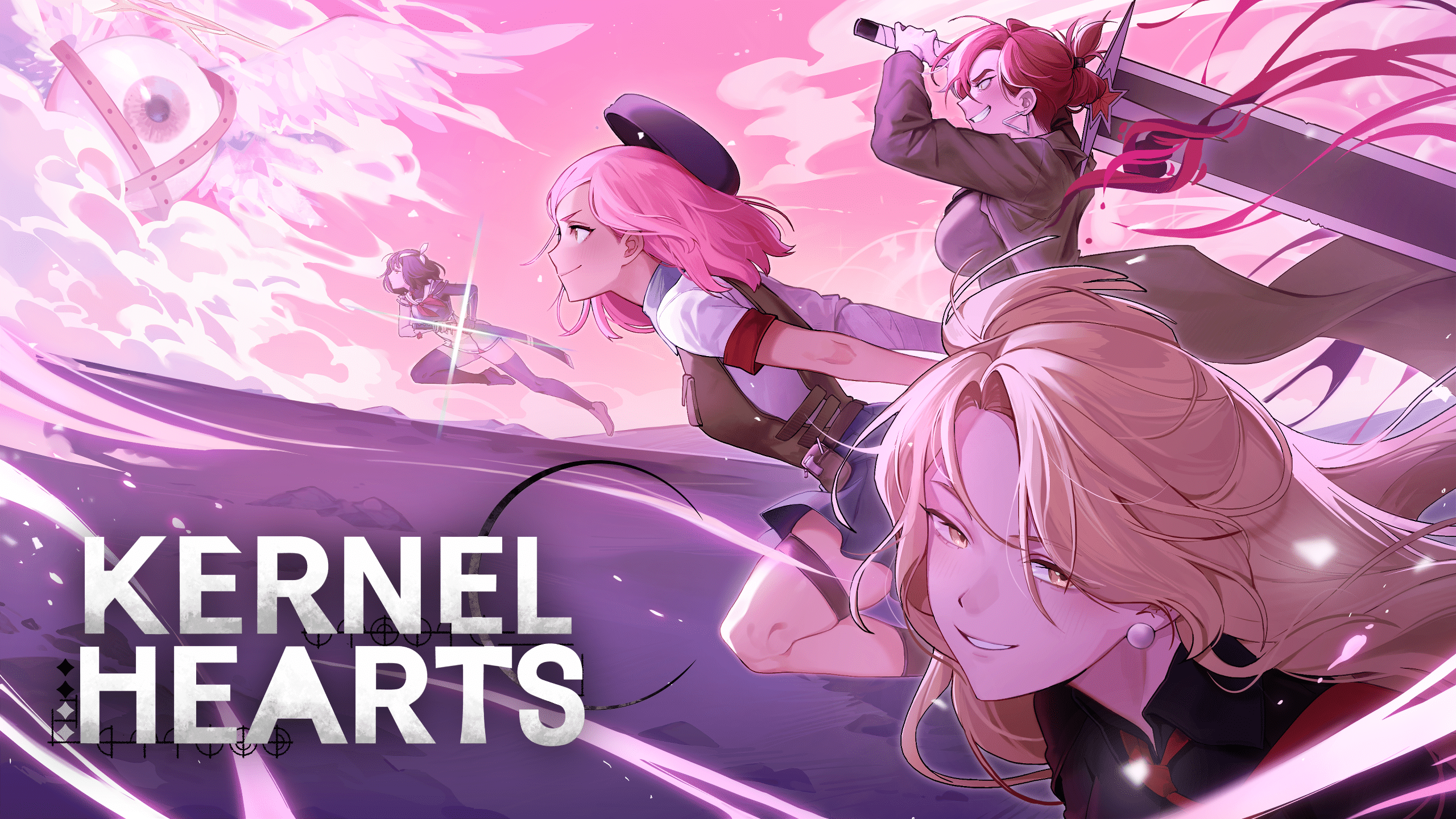Kernel Hearts mistura garotas mágicas, roguelike e ação no Nintendo Switch 2