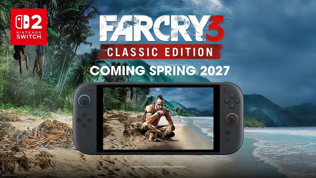 Ubisoft anuncia Far Cry 3 Classic Edition e Blood Dragon para o Nintendo Switch 2