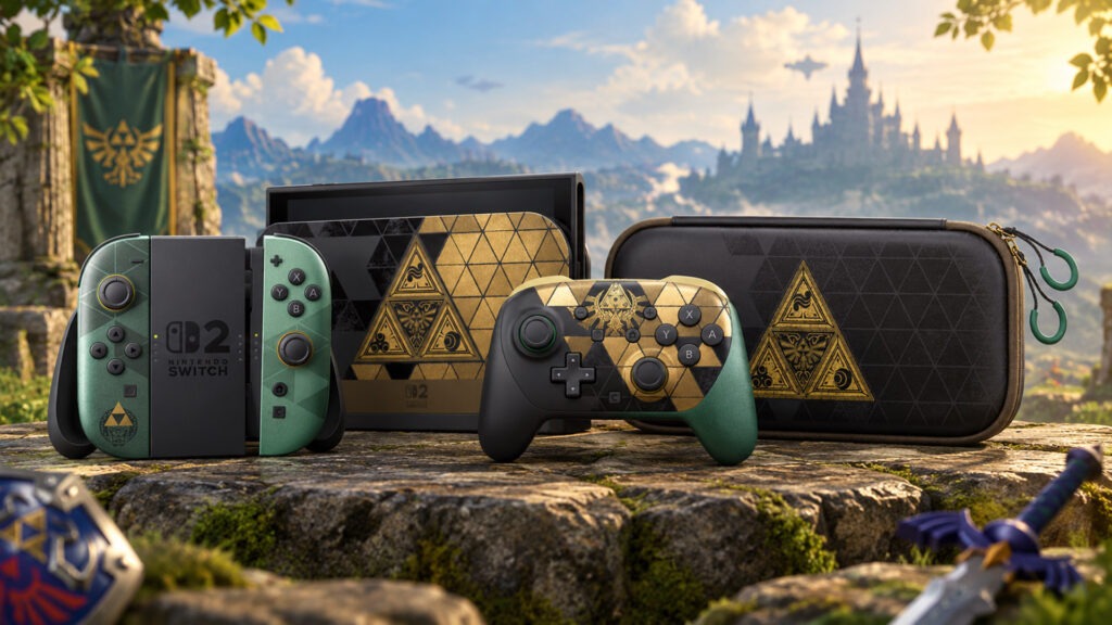 Produtos de Zelda 40 anos esgotam em minutos no Brasil; nova leva pode chegar em 2027