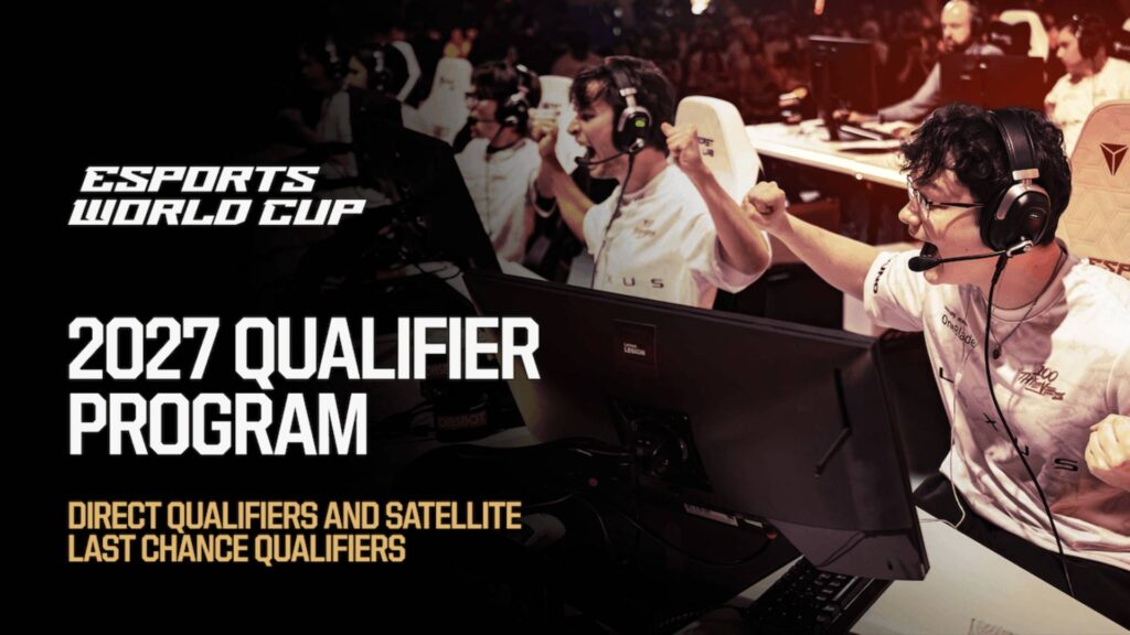 Esports World Cup abre classificatórias para torneios locais e espera 1,8 milhão de jogadores em 2027