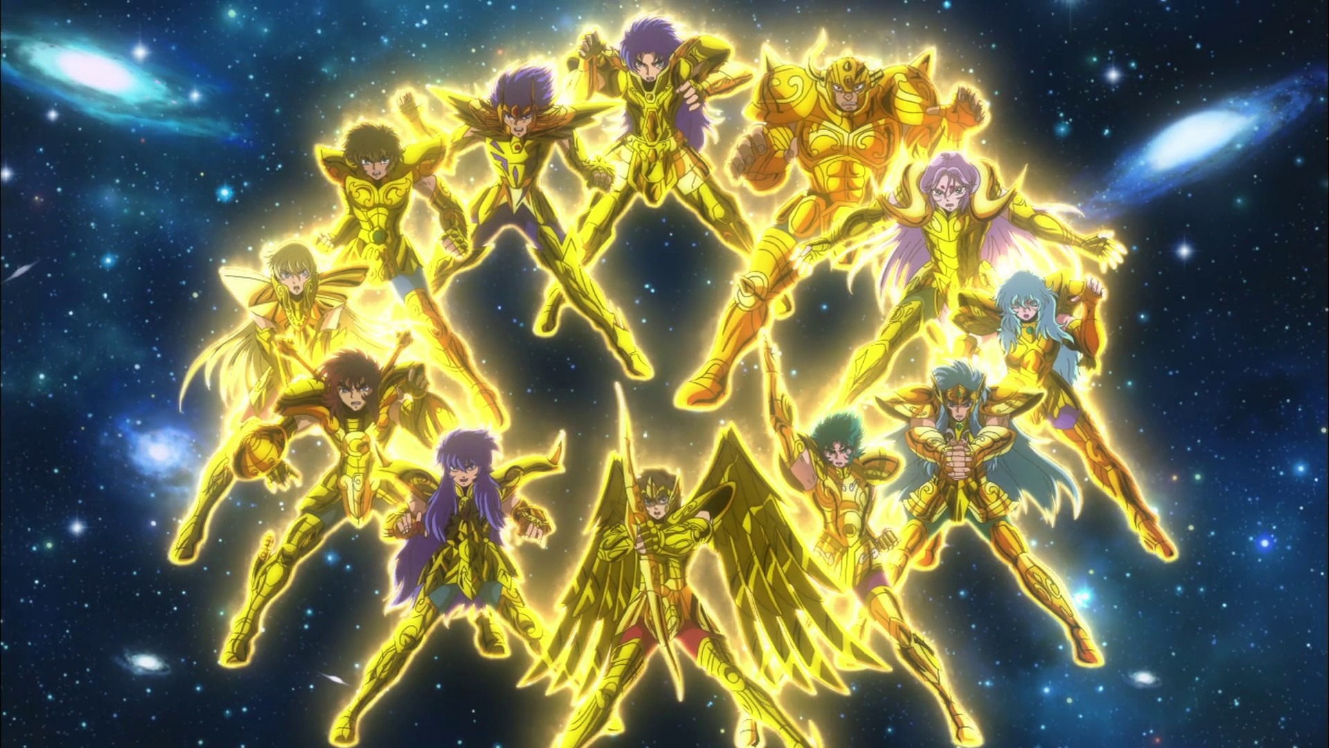 Cavaleiros de Ouro de Cavaleiros do Zodíaco, inspiração para o Gotei 13 de Bleach